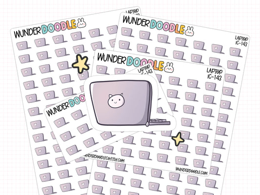 Laptop Planner Stickers | IC-143