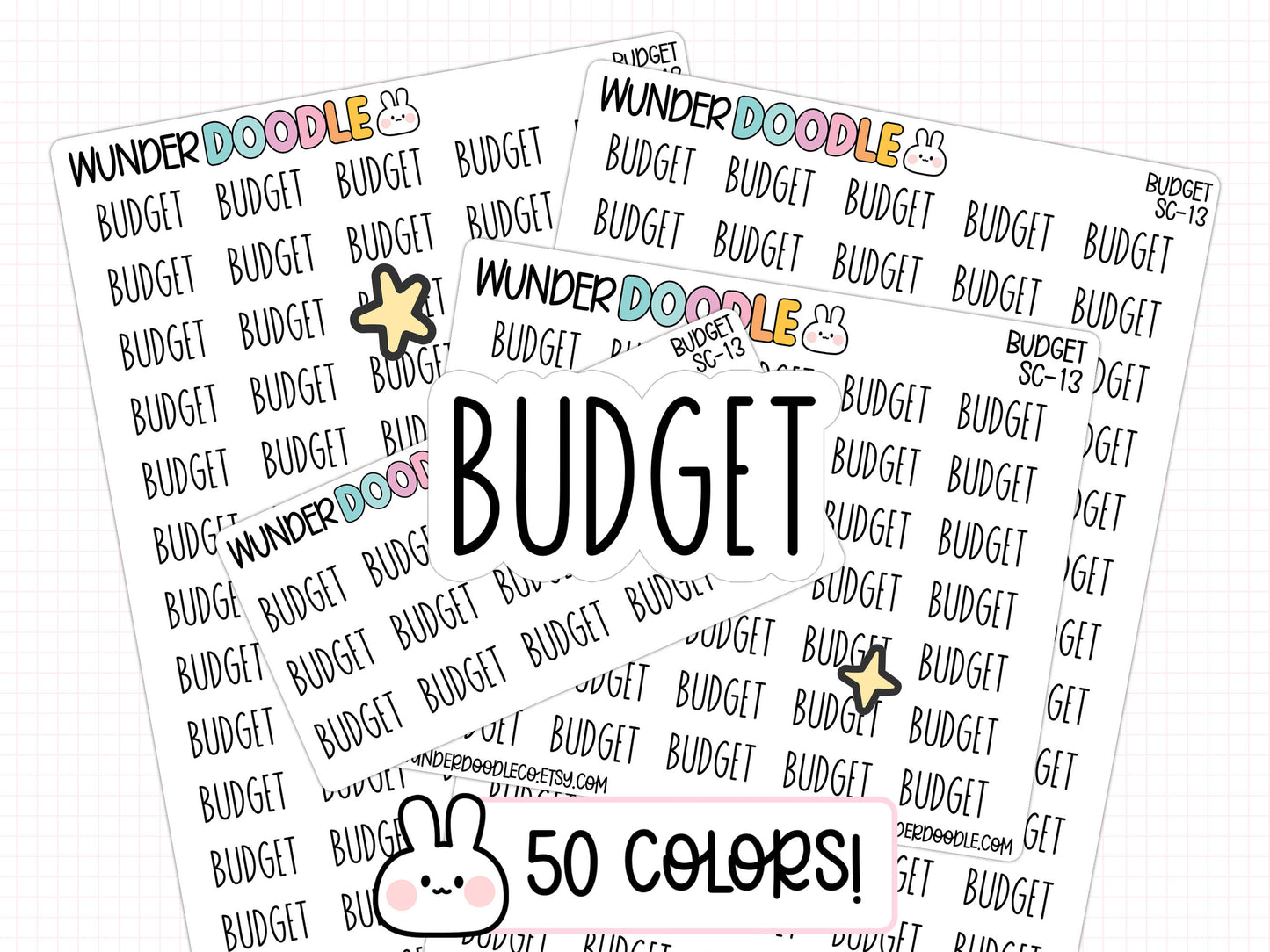 Budget Planner Stickers | SC-13