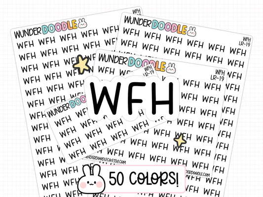 WFH Planner Stickers | LR-19