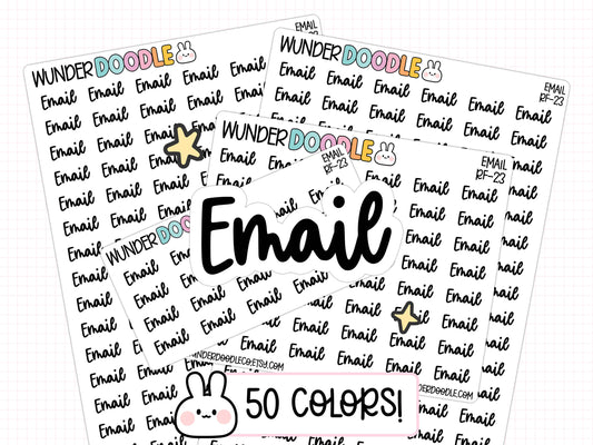Email Planner Stickers | RF-23