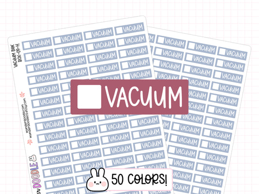 Vacuum Planner Stickers | BOX-09