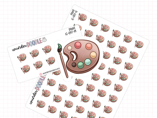 Painting Planner Stickers | IC-097