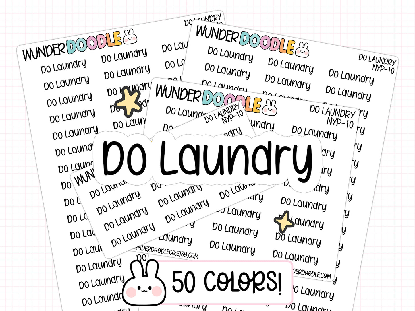 Do Laundry Planner Stickers | NYP-10