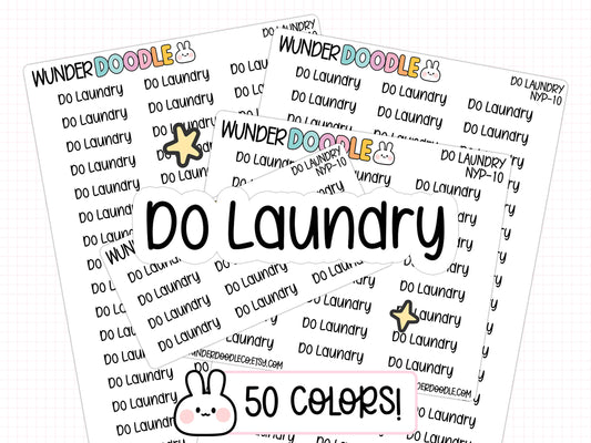 Do Laundry Planner Stickers | NYP-10