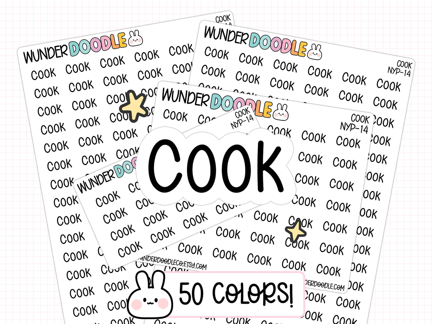 Cook Planner Stickers | NYP-14