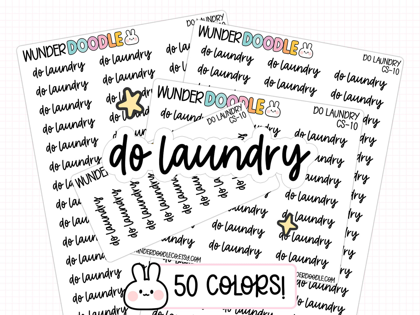 Do Laundry Planner Stickers | CS-010