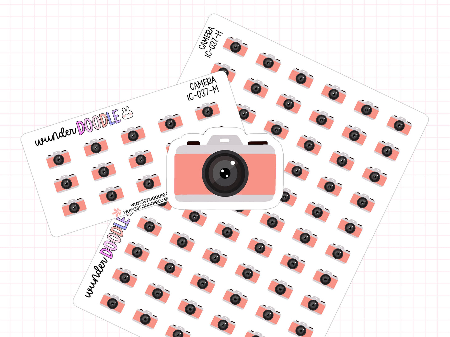 Camera Planner Stickers | IC-037