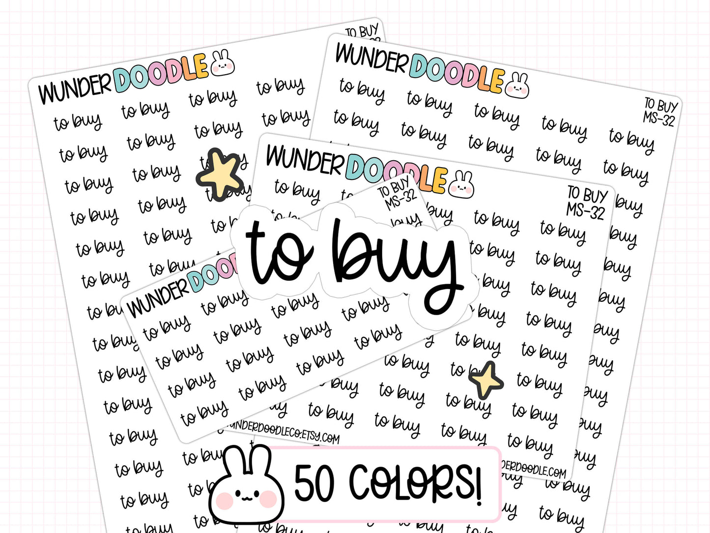 To Buy Planner Stickers | MS-32