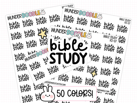 Bible Study Planner Stickers | KS-07