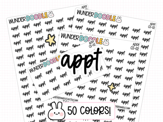 Appt Planner Stickers | CS-02
