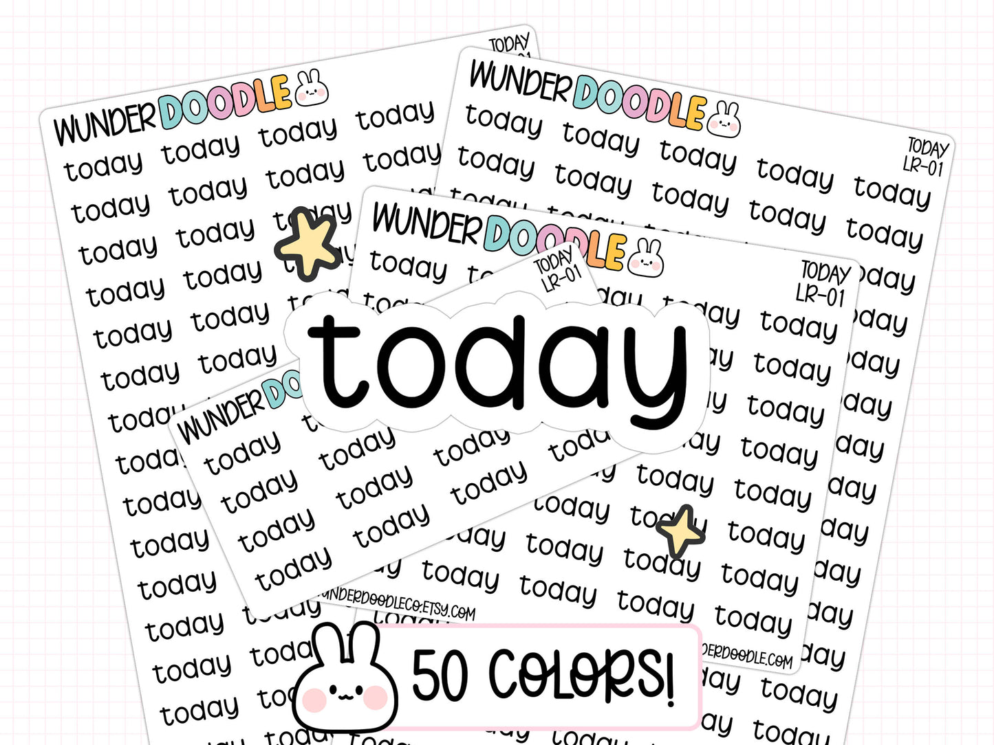 Today Planner Stickers | LR-01