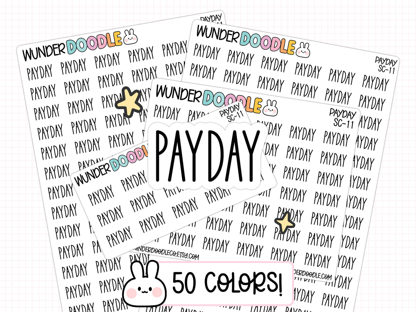 Payday Planner Stickers | SC-11