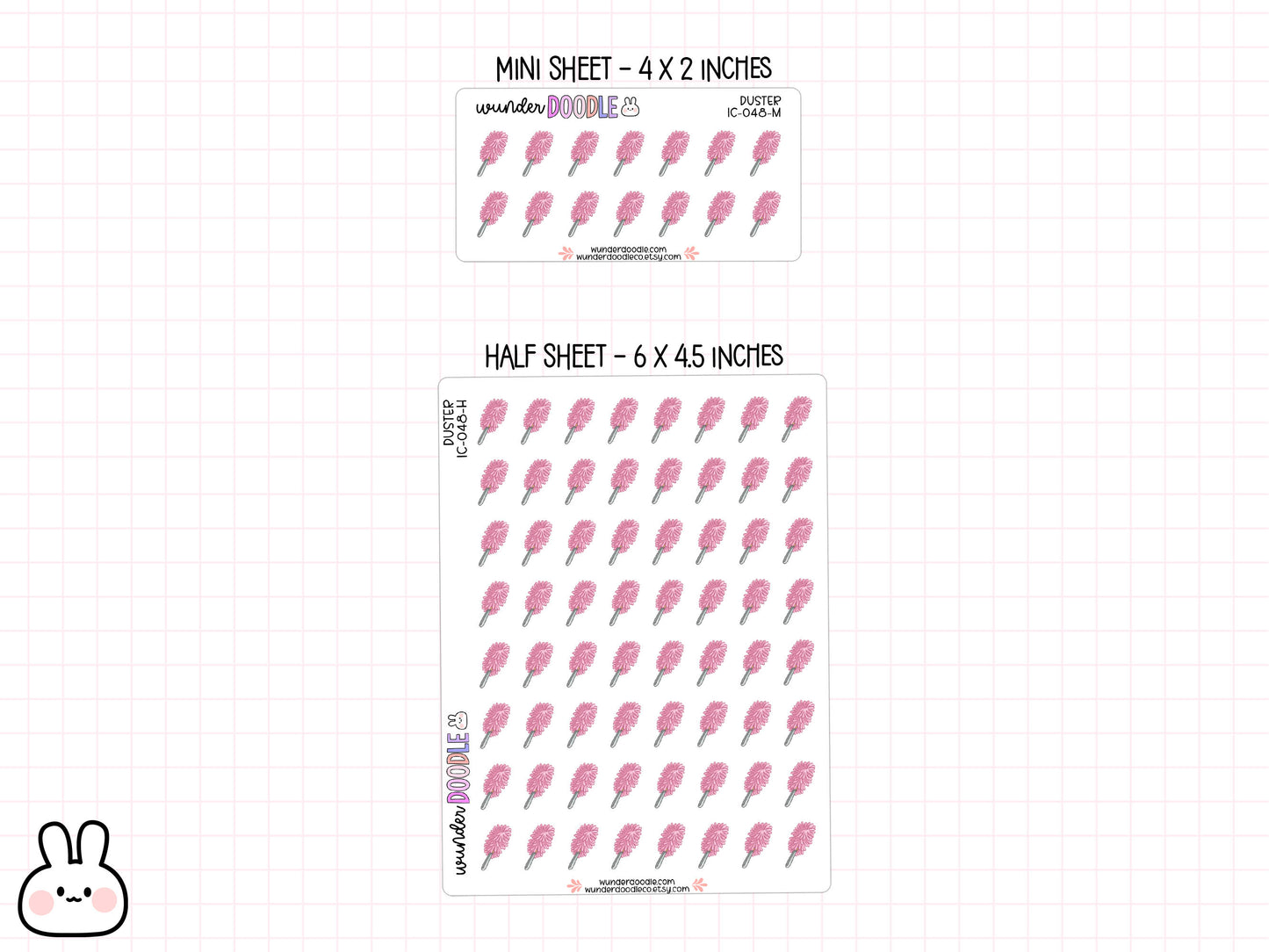 Dust Planner Stickers | IC-048