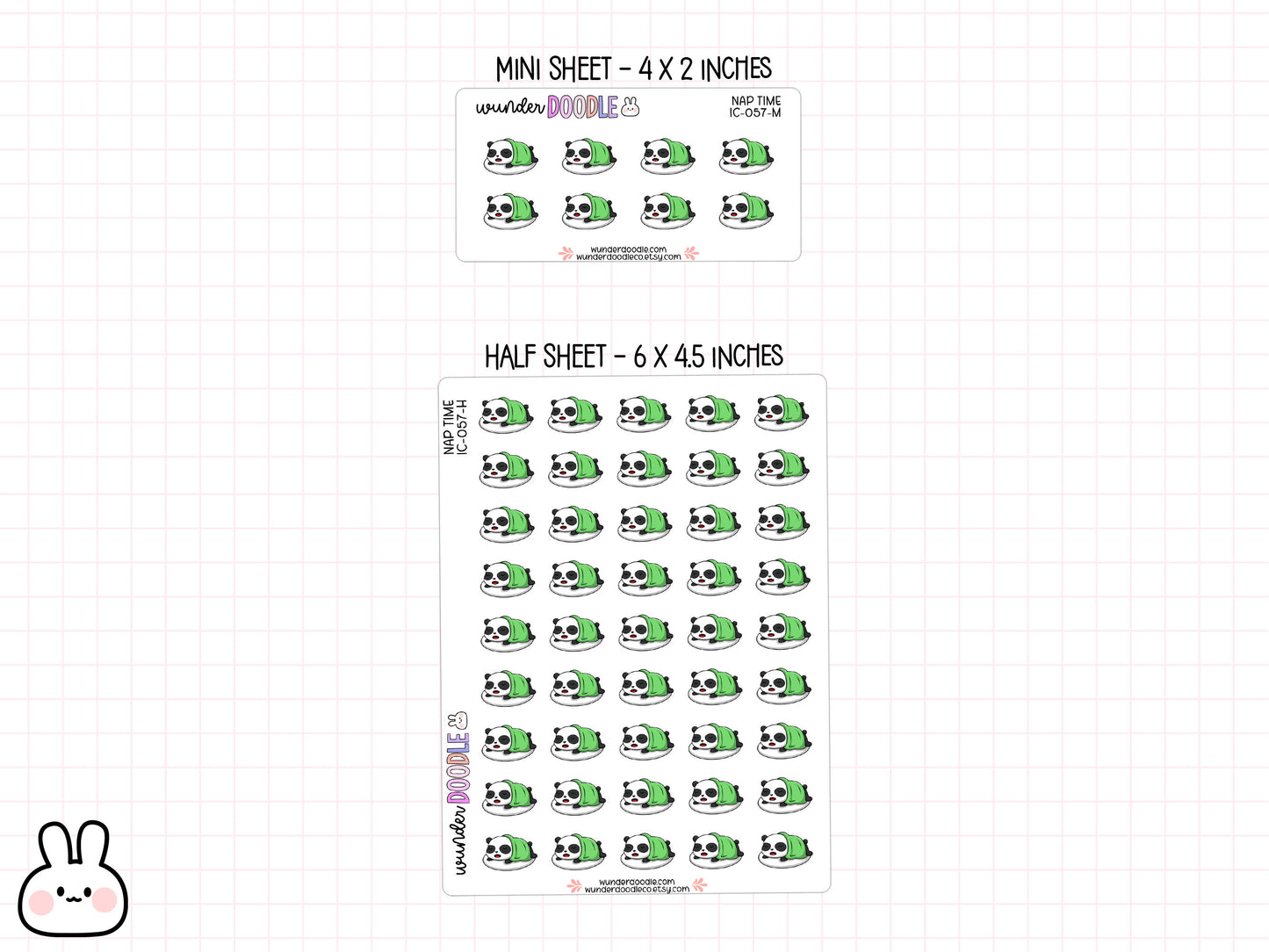 Nap Time Planner Stickers | IC-057