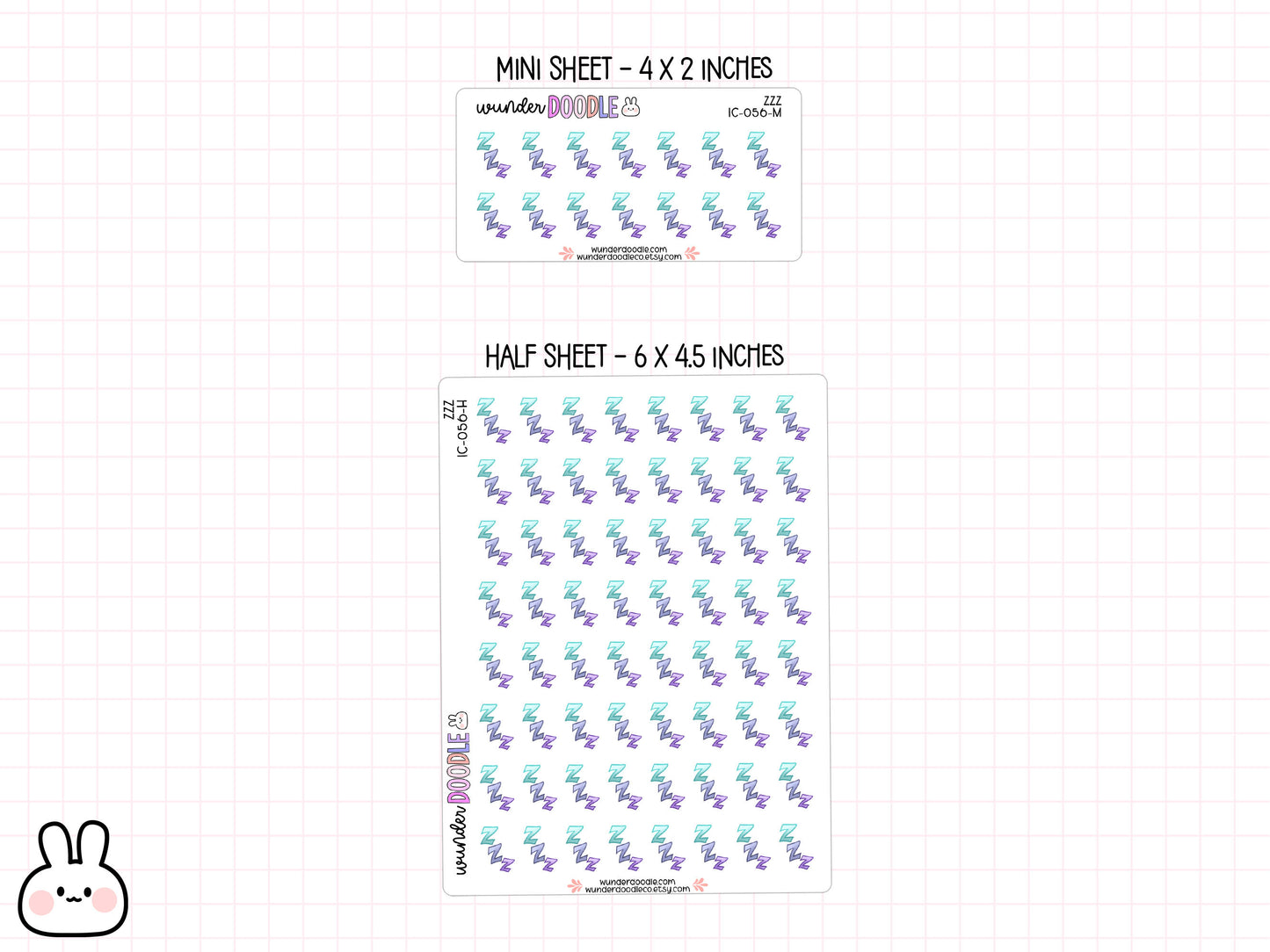 Sleep Planner Stickers | IC-056