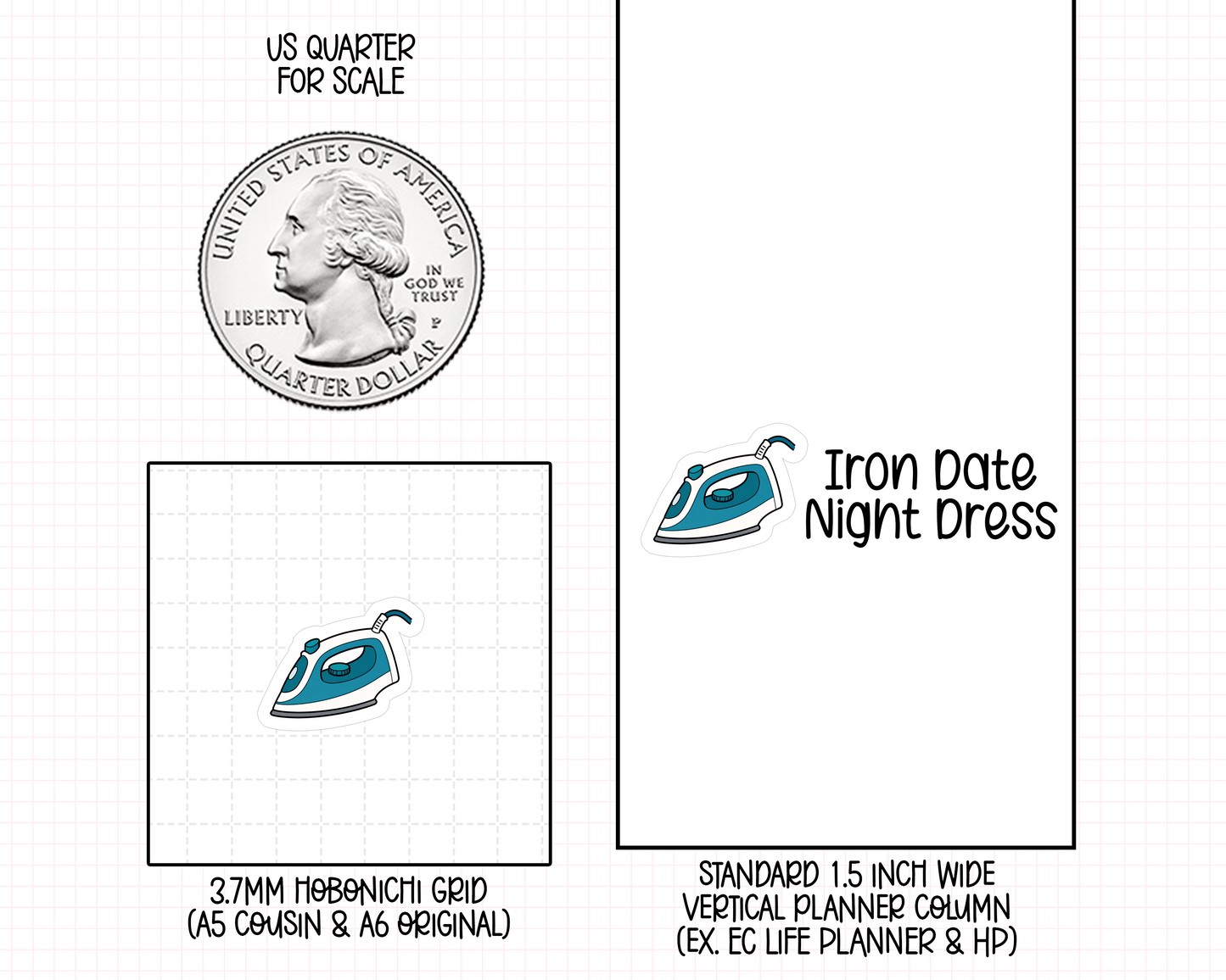Iron Planner Stickers | IC-108