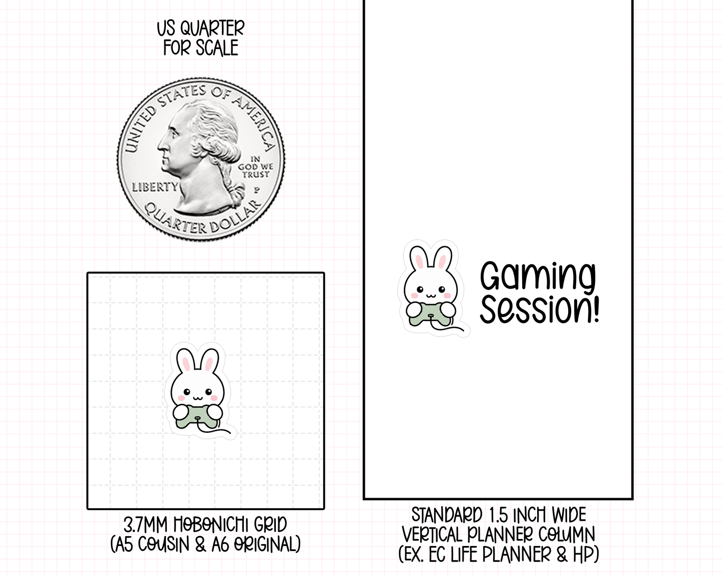 Gaming Planner Stickers | IC-203