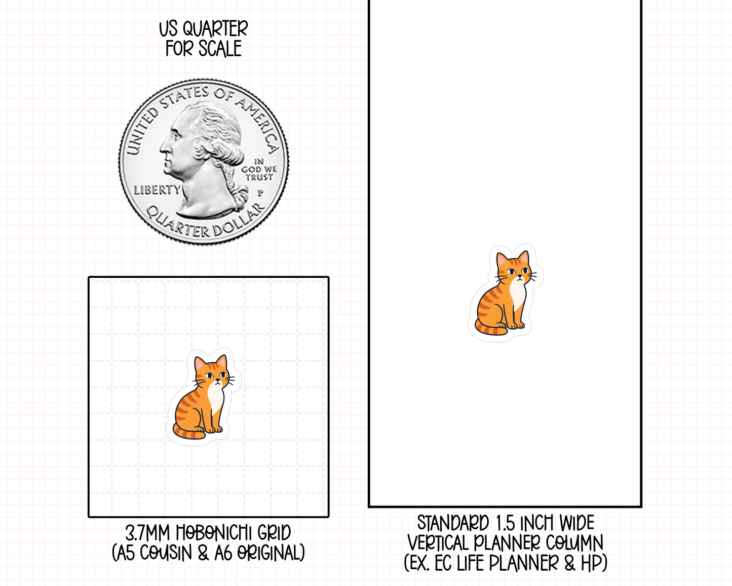 Cat Planner Stickers | IC-29