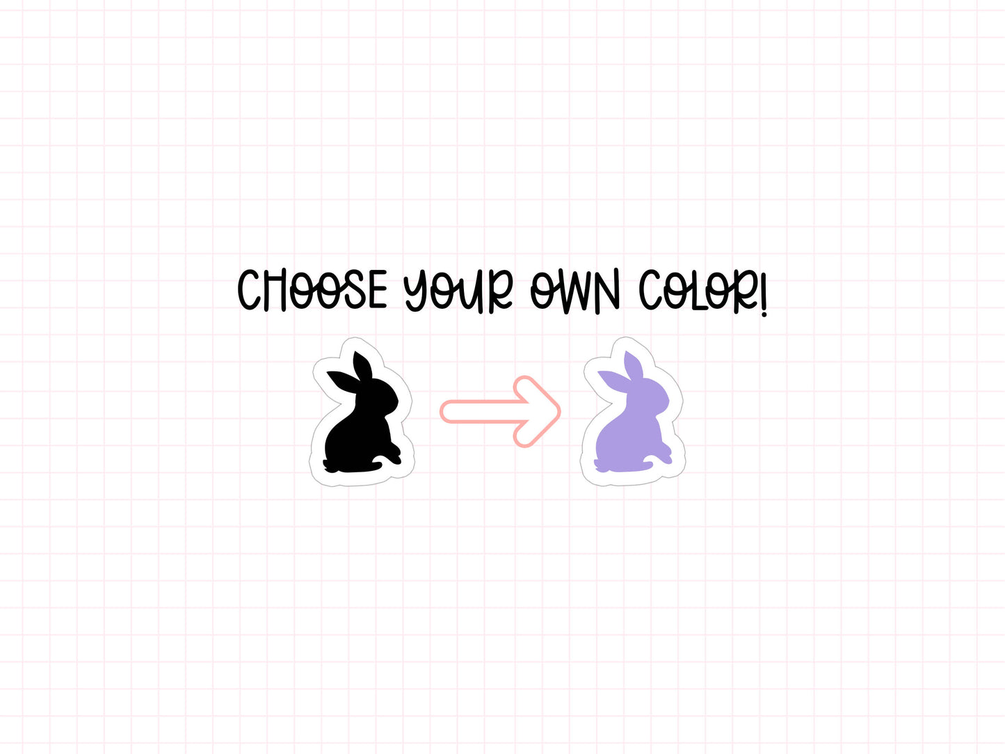 Rabbit Planner Stickers | IC-082