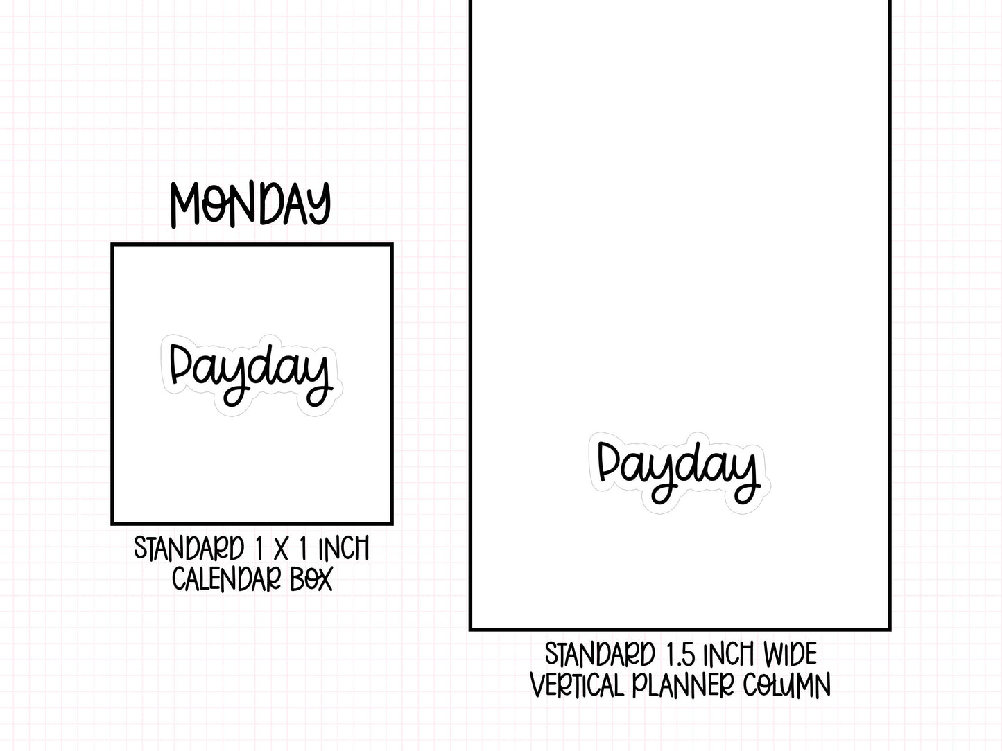 Payday Planner Stickers | MS-27