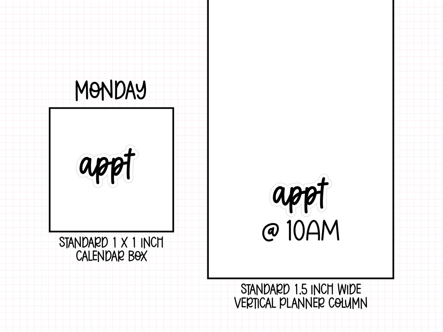 Appt Planner Stickers | CS-02