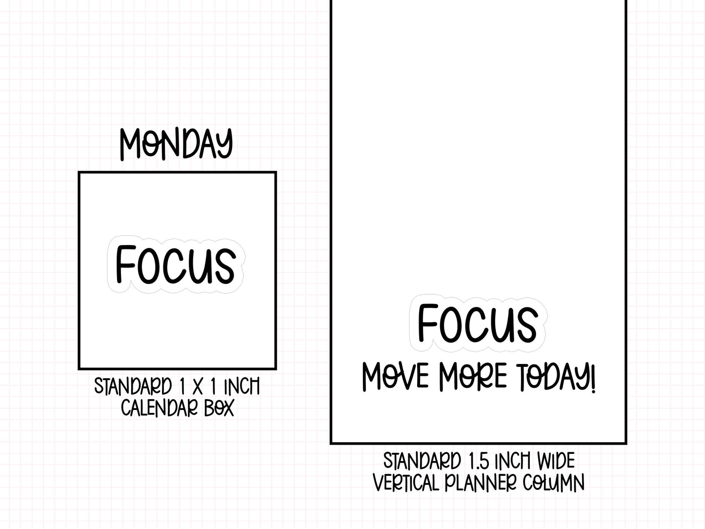 Focus Planner Stickers | NYP-05