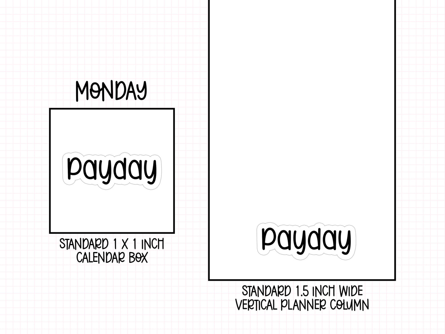 Payday Planner Stickers | NYP-24