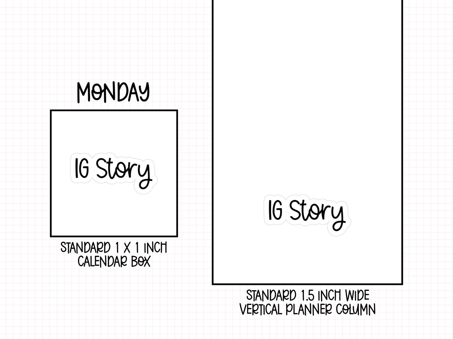 IG Story Planner Stickers | MS-46