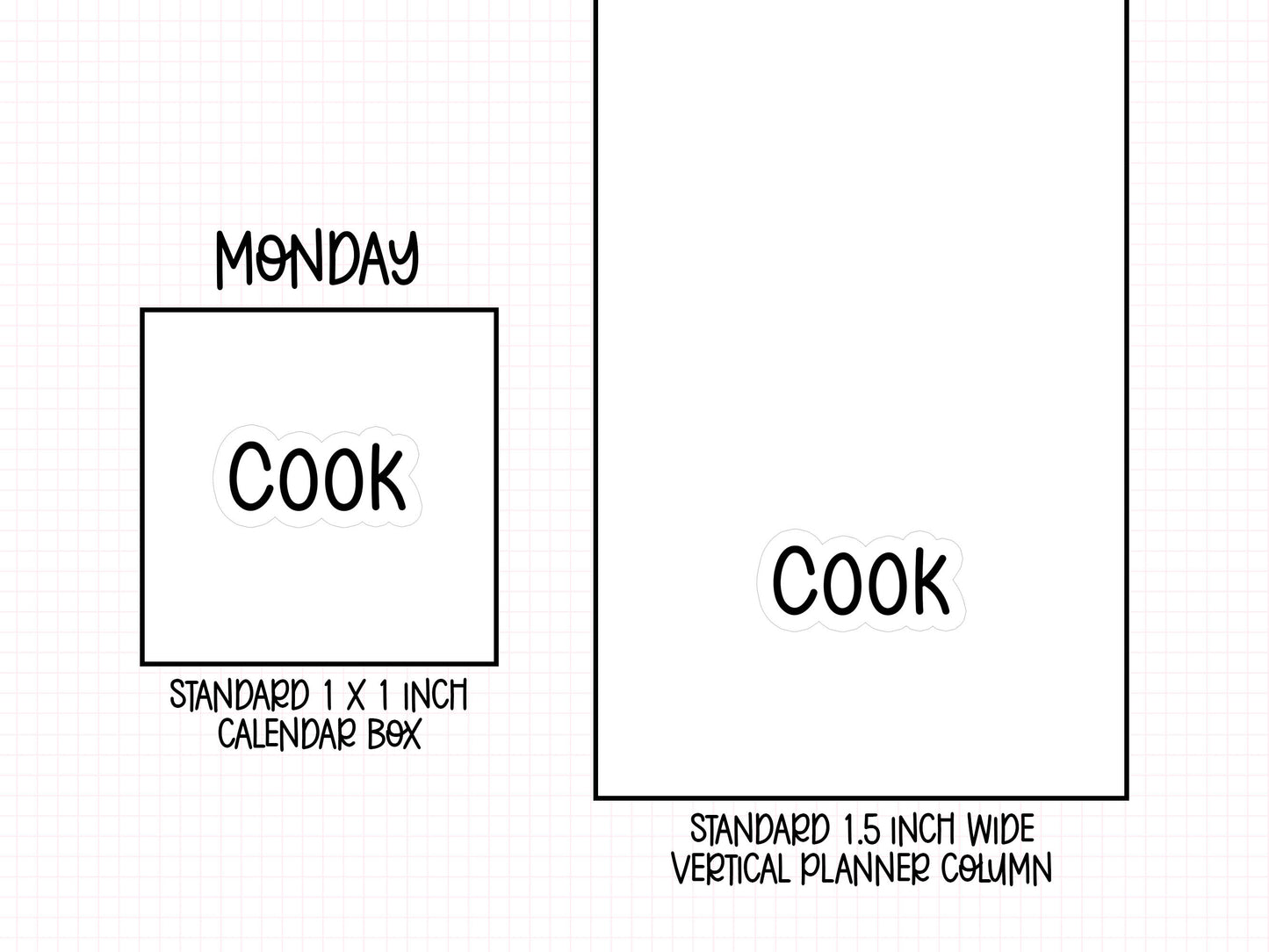 Cook Planner Stickers | NYP-14