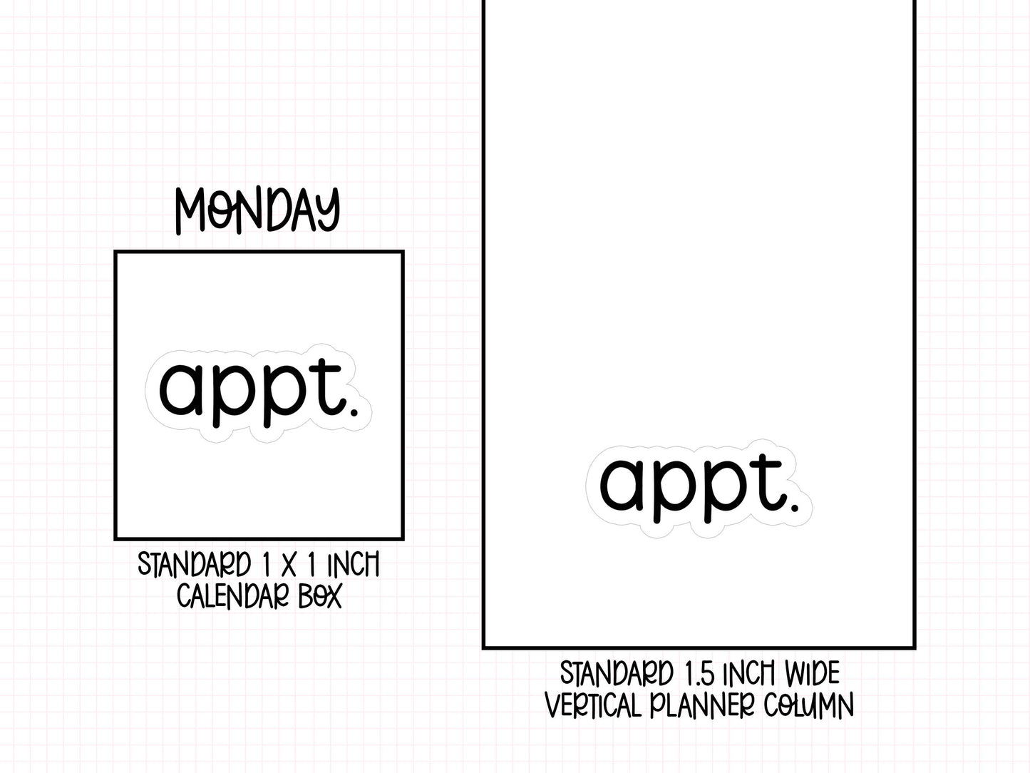 Appt Planner Stickers | LR-05