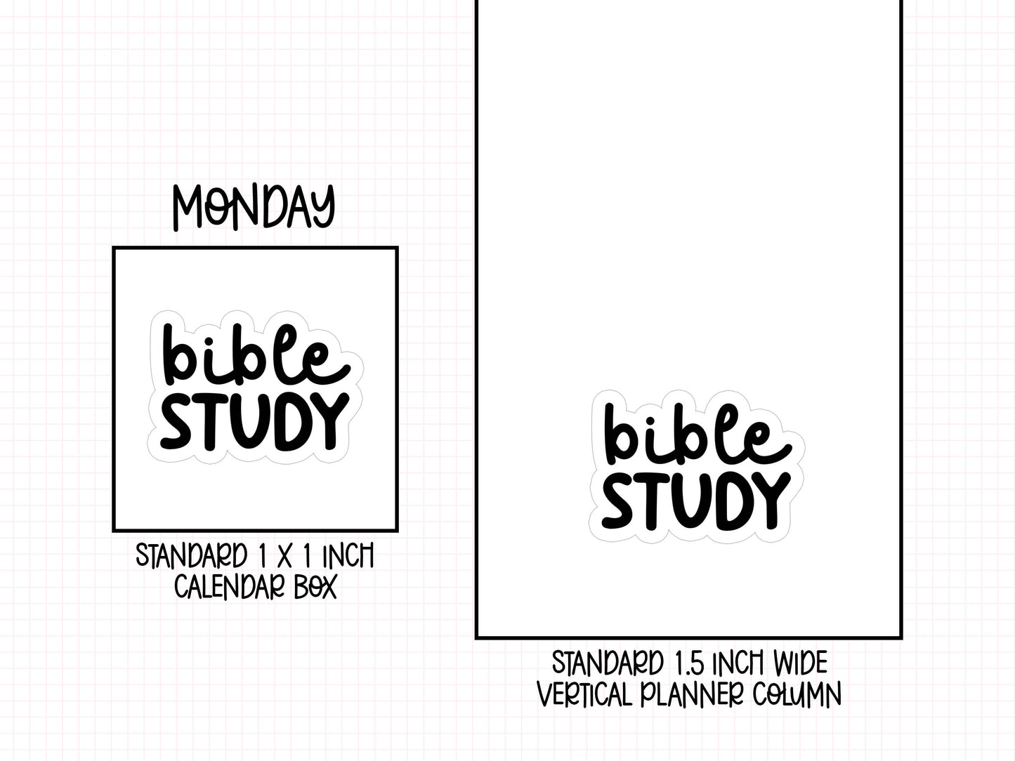 Bible Study Planner Stickers | KS-07