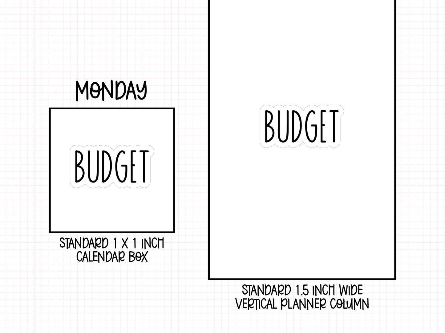 Budget Planner Stickers | SC-13