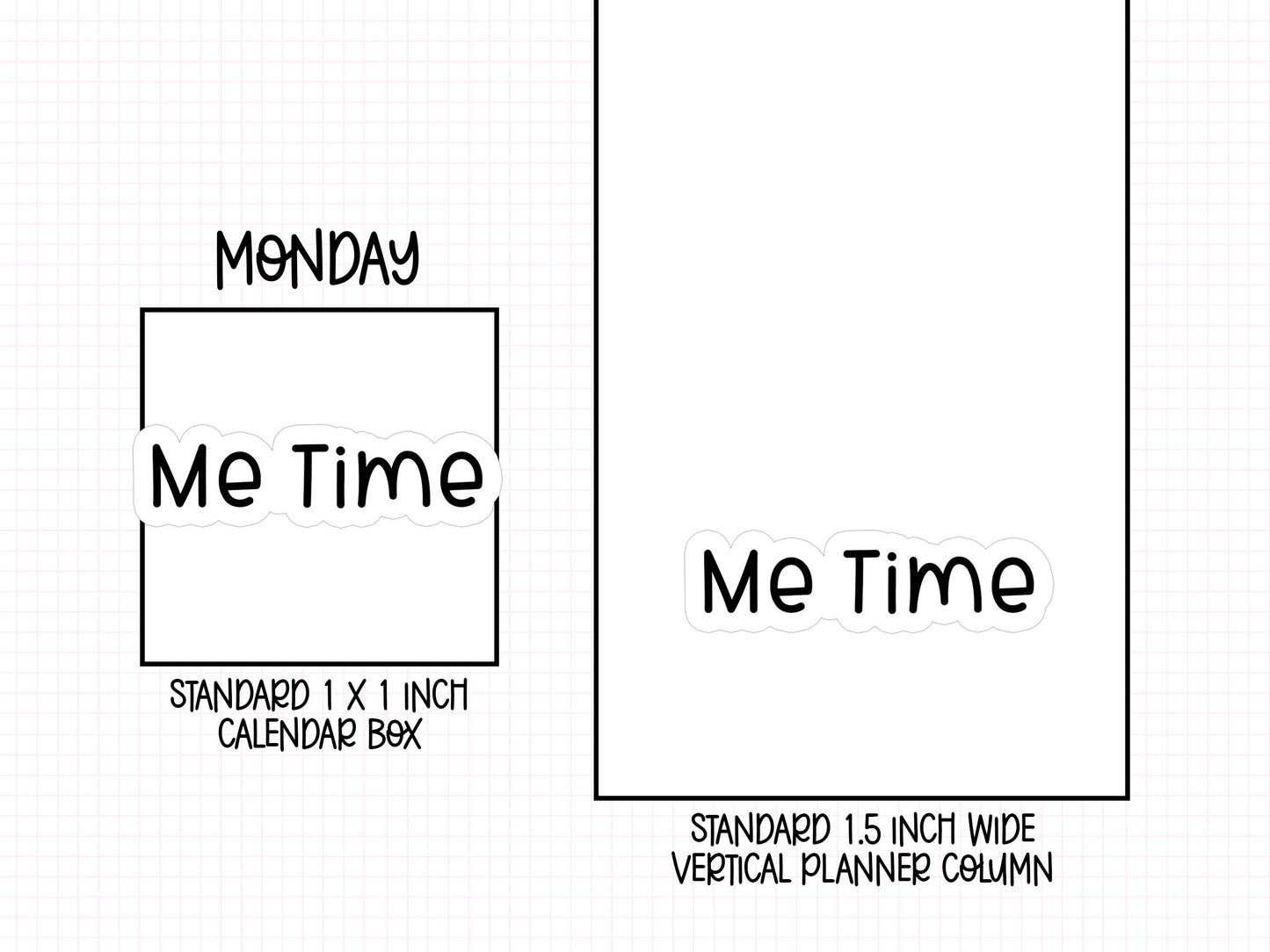 Me Time Planner Stickers | LR-30