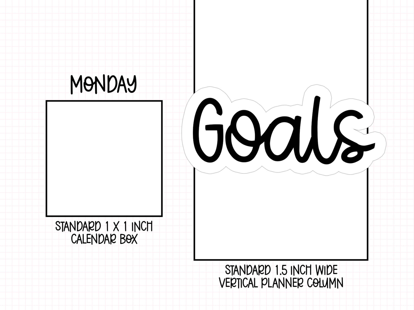 Goals Planner Stickers | MS-42