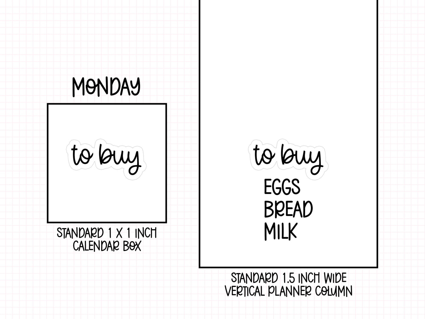 To Buy Planner Stickers | MS-32