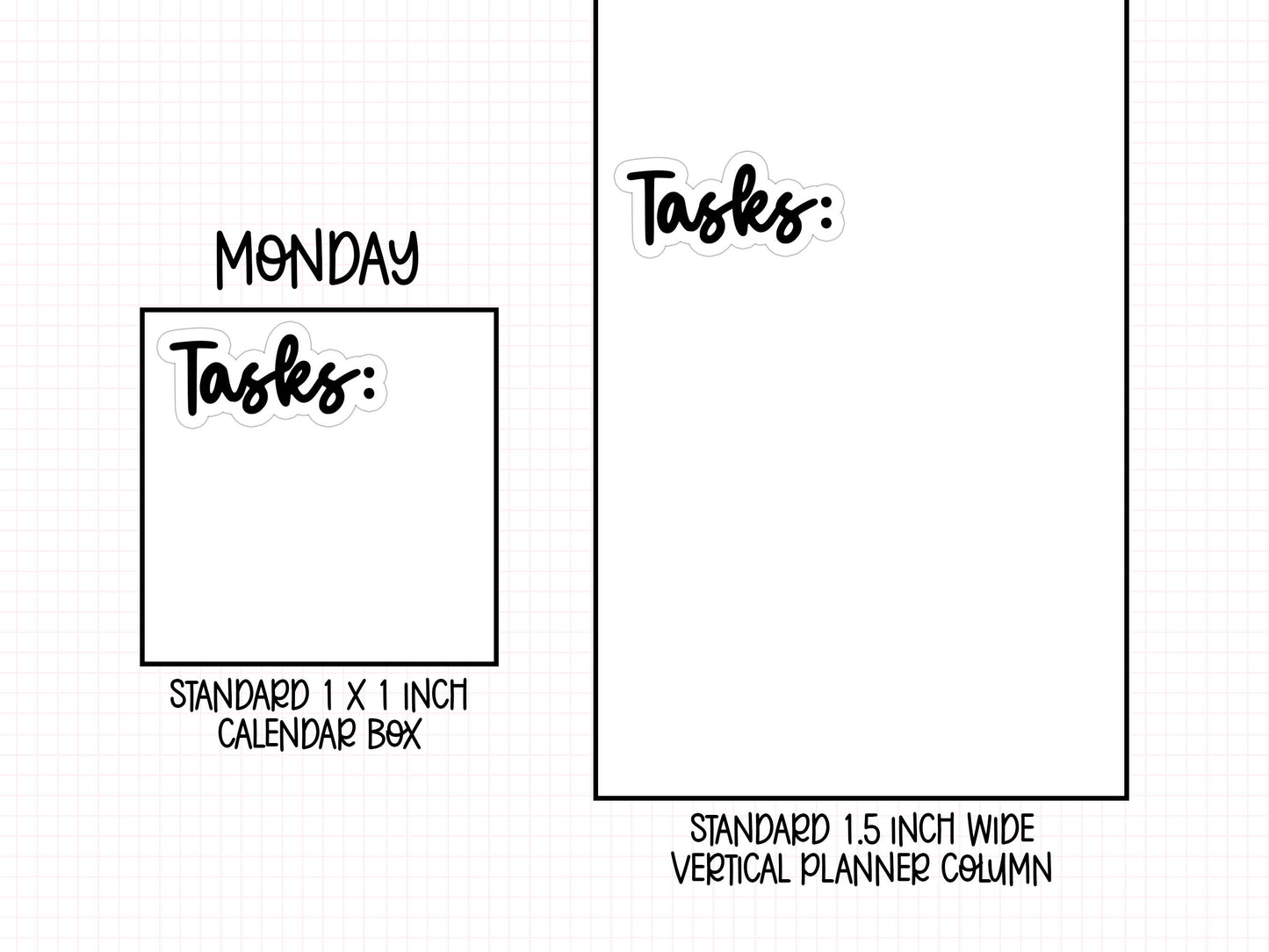 Tasks Planner Stickers | RF-22