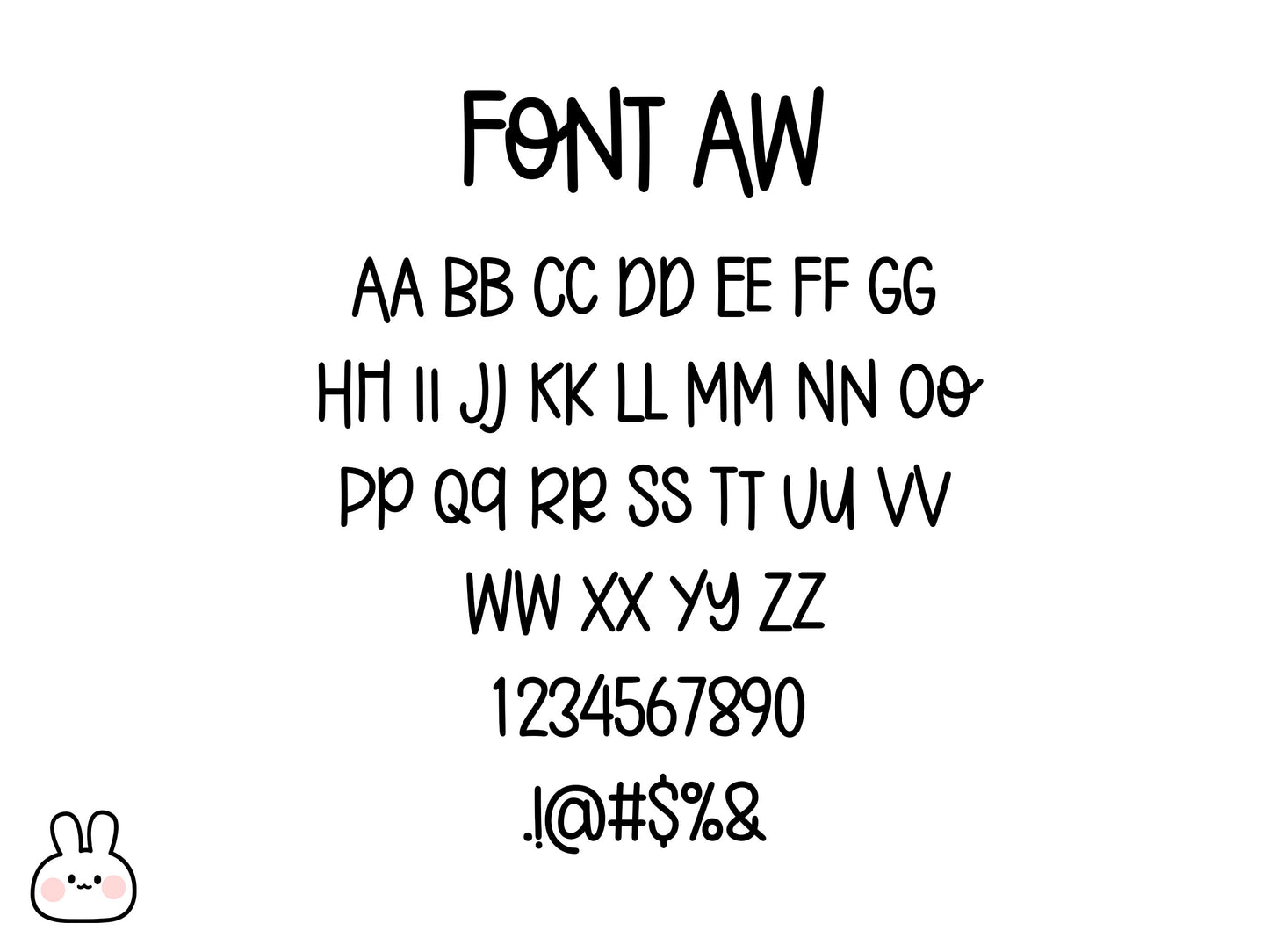 Custom Text Planner Stickers | CLEAR MATTE | Font AW