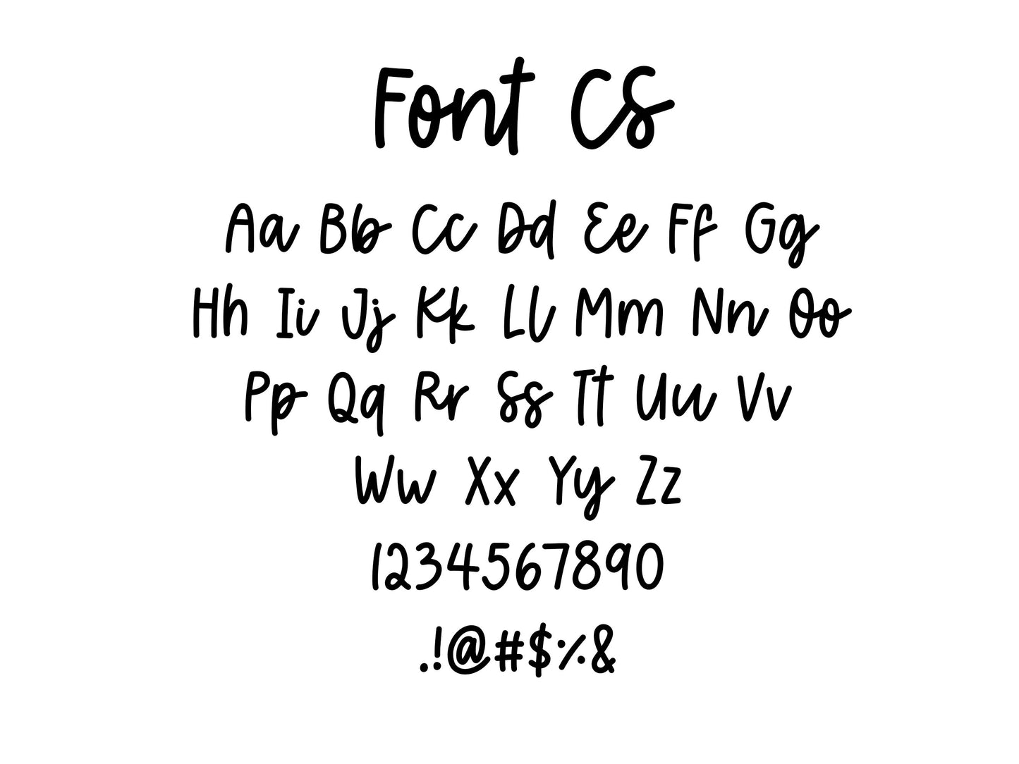 Custom Text Planner Stickers | CLEAR MATTE | Font CS