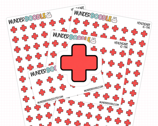 Healthcare Planner Stickers | IC-194