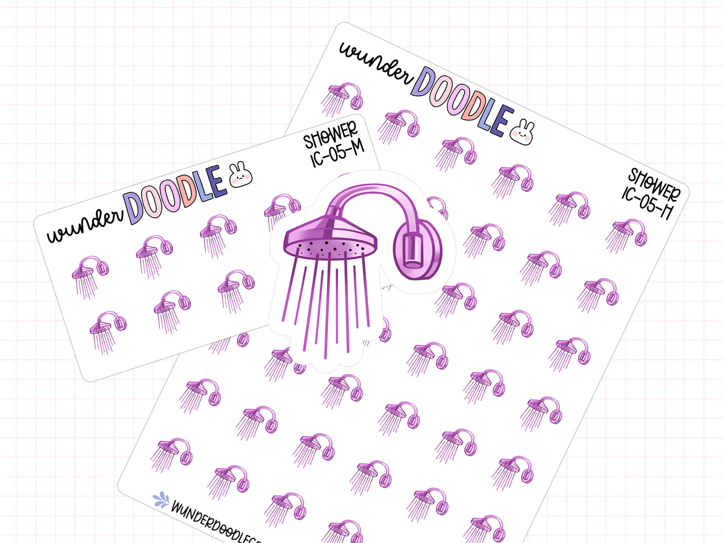 Shower Planner Stickers | IC-05