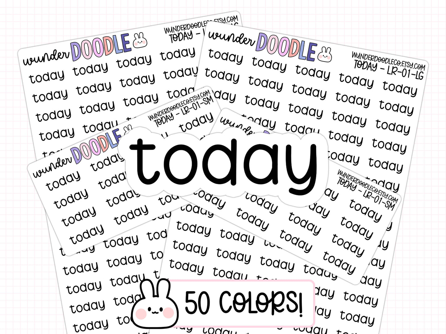 Today Planner Stickers | LR-01