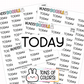 Today Planner Stickers | F1-02
