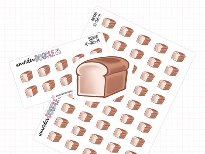 Bread Planner Stickers | IC-086