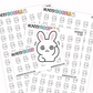 headache sticker, migraine sticker, planner icon