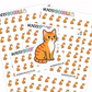 Cat Planner Stickers | IC-29