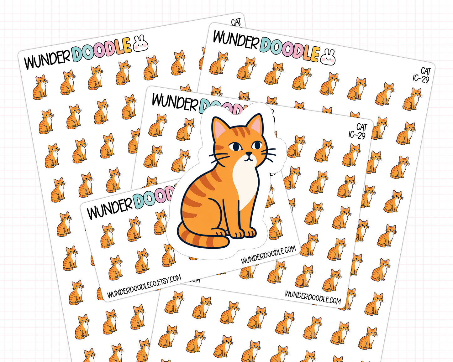Cat Planner Stickers | IC-29