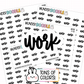 Work Planner Stickers | G-02