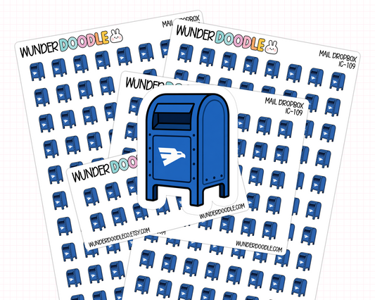 Mailbox Planner Stickers | IC-109