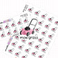 Mow Grass Planner Stickers | IC-046