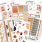 Boho Decorative Planner Stickers | weekly planner kit